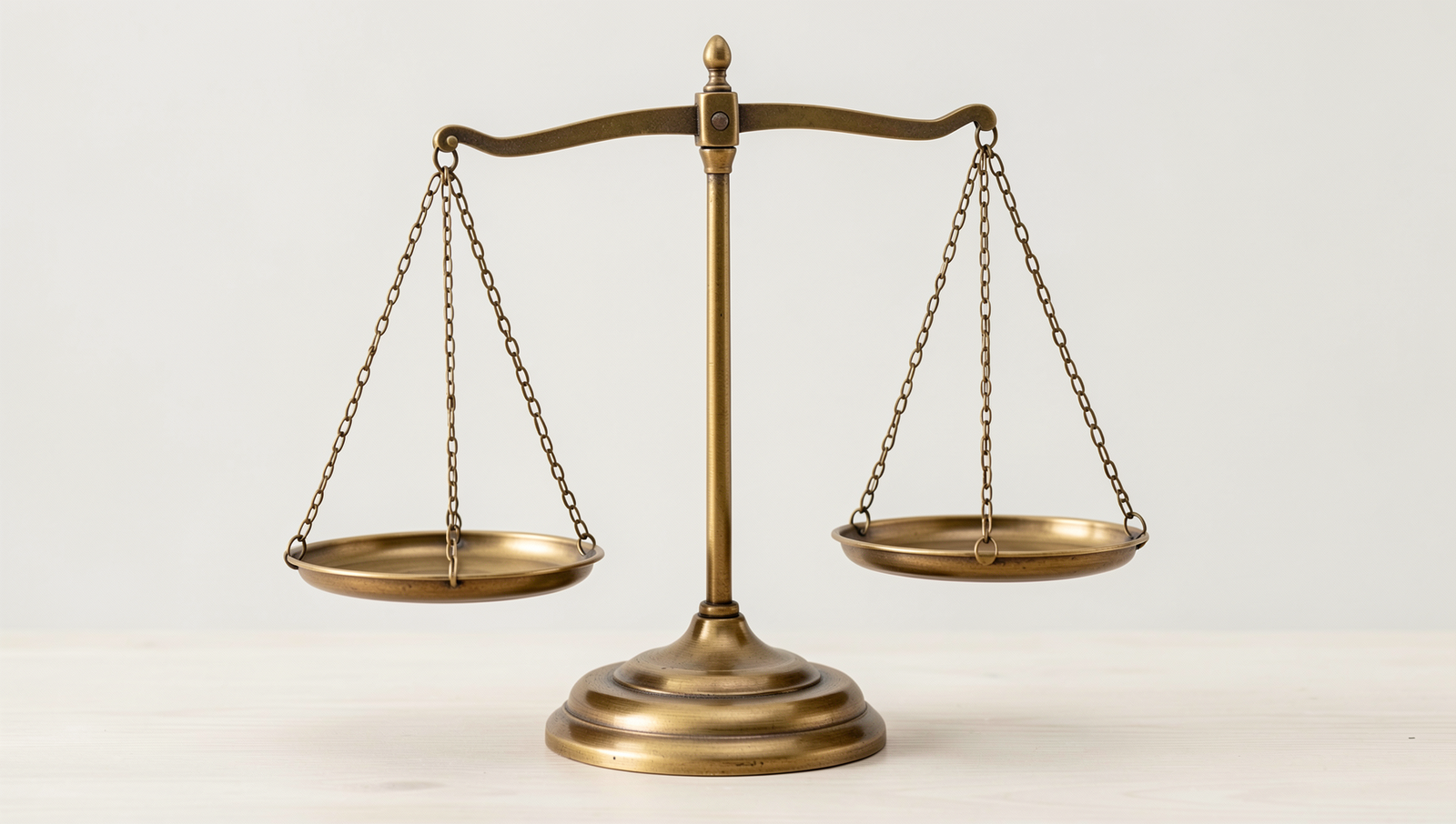 A balance scale depicting security and user experience in digital security.