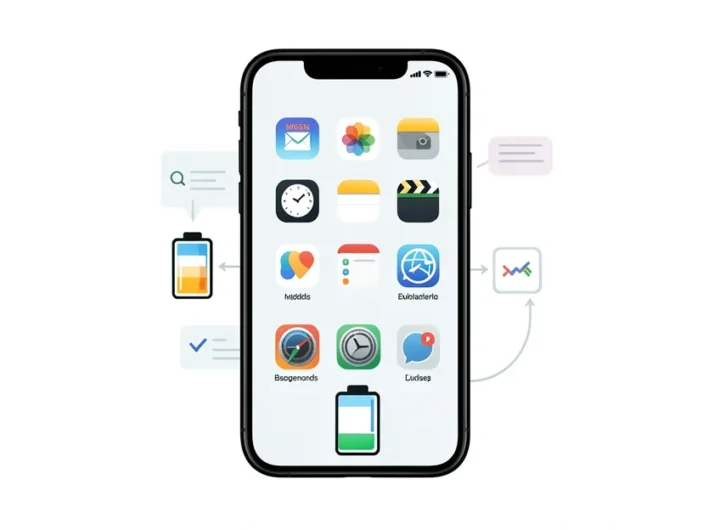 Featured image: Professional featured image for: Tech Myth or Fact: Does Closing Background Apps Save Phone Battery?