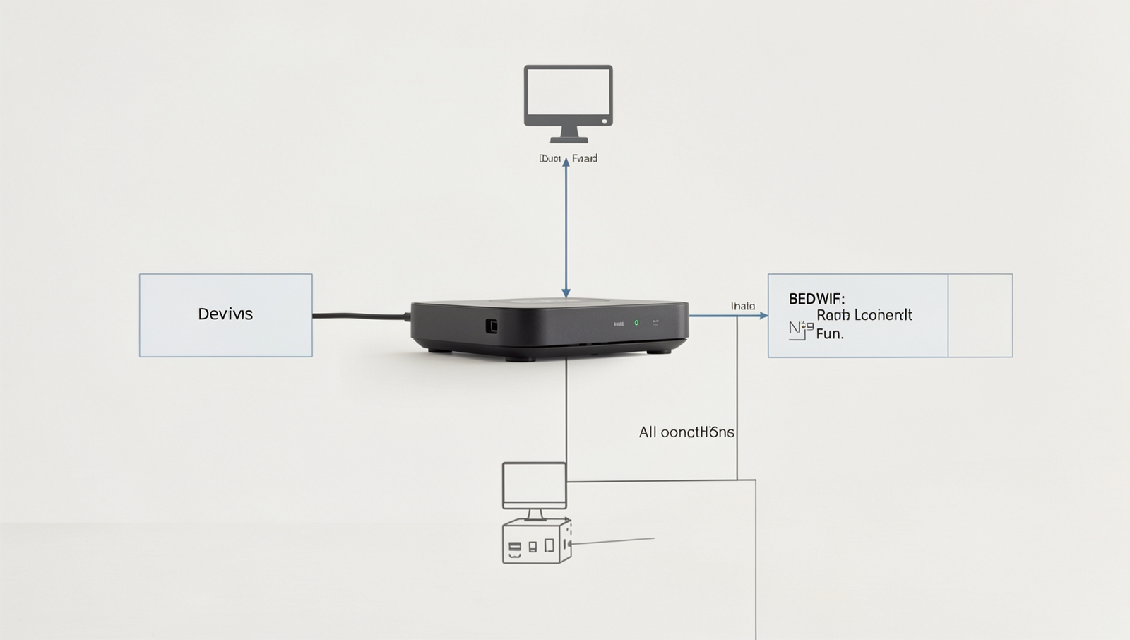 Detailed flowchart illustrating device connection process for WiFi networks.