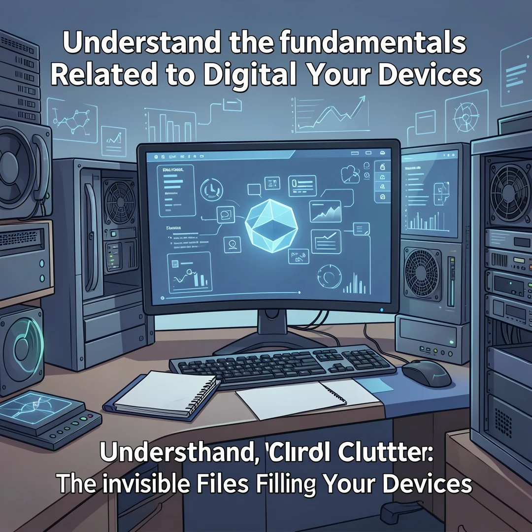 Step 1: Illustration for step: Understand the fundamentals related to Digital Clutter: The Invisible Files F