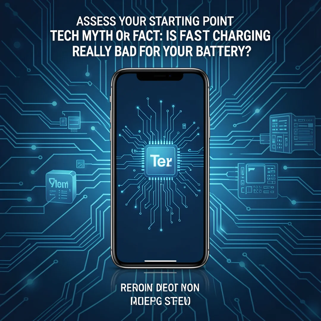 Step 2: Illustration for step: Assess your starting point related to Tech Myth or Fact: Is Fast Charging Rea