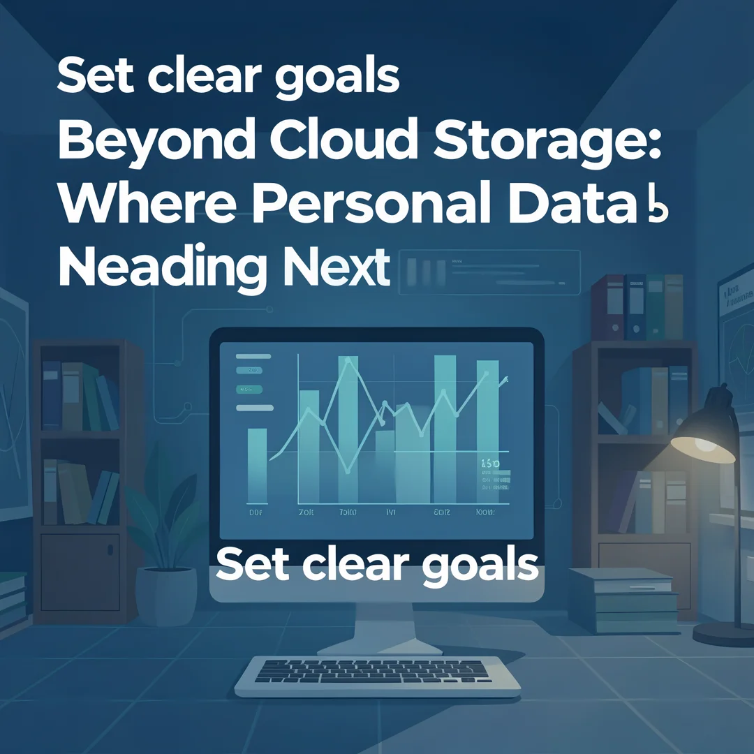 Step 3: Illustration for step: Set clear goals related to Beyond Cloud Storage: Where Personal Data Is Headi