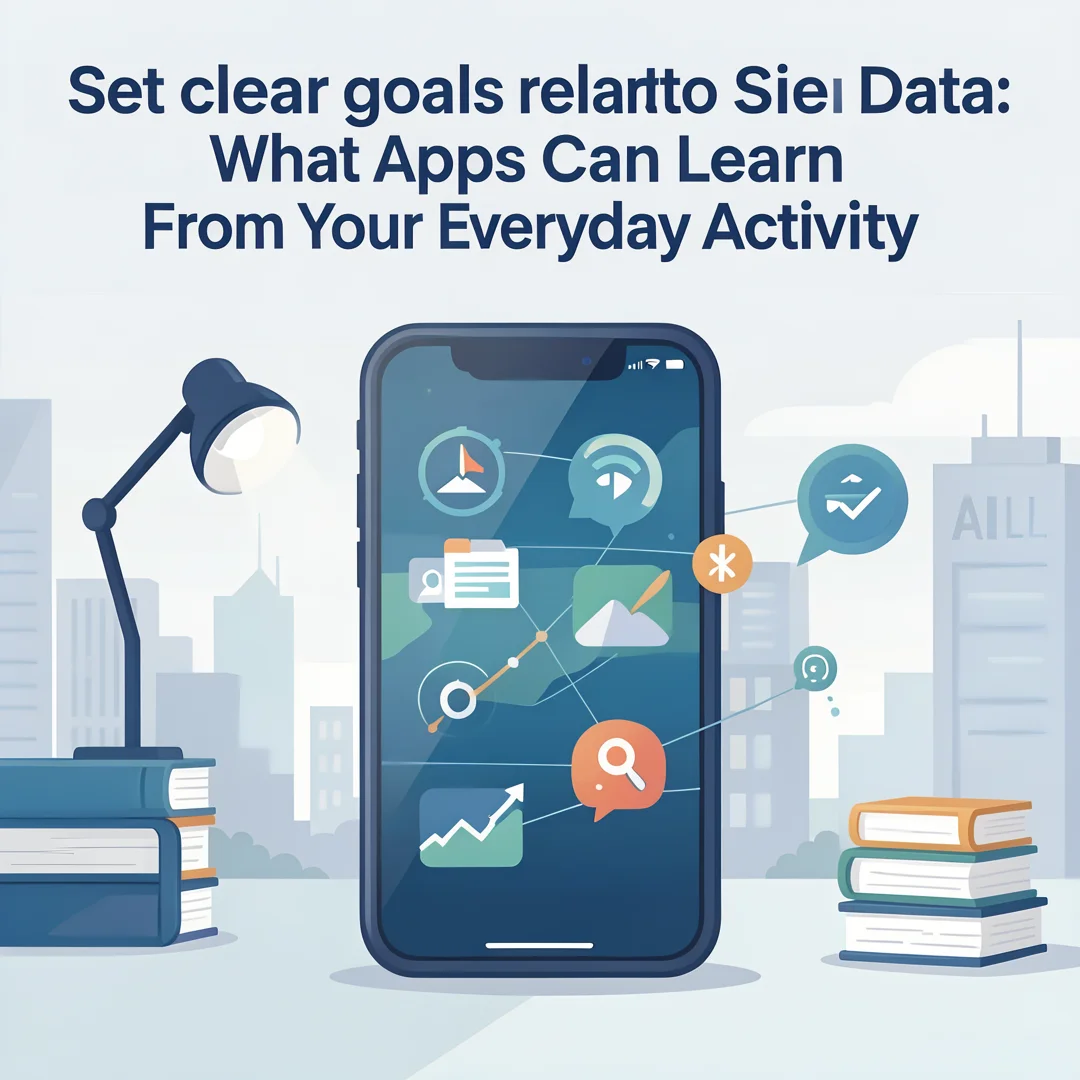 Step 3: Illustration for step: Set clear goals related to Silent Data: What Apps Can Learn From Your Everyda