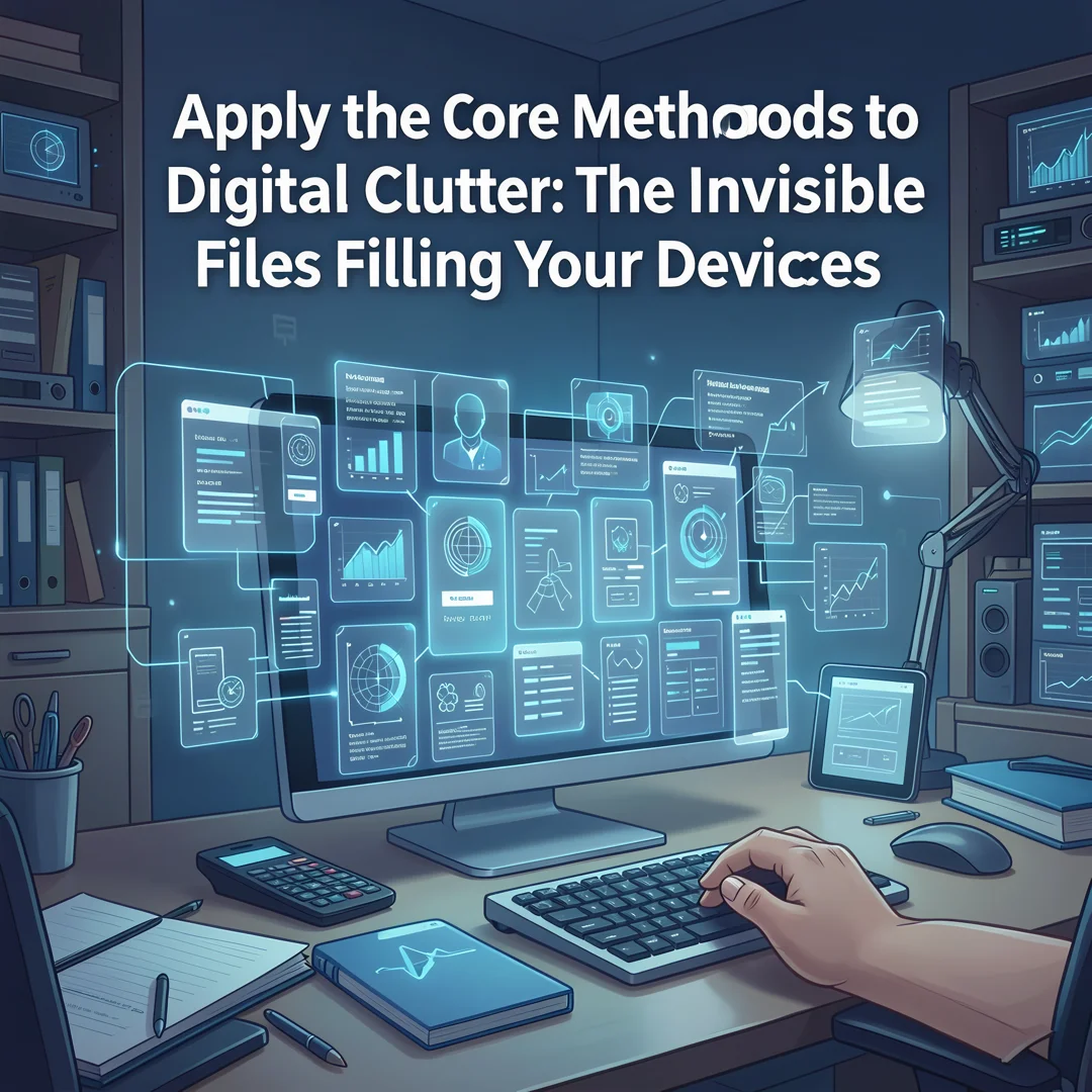 Step 5: Illustration for step: Apply the core methods related to Digital Clutter: The Invisible Files Fillin
