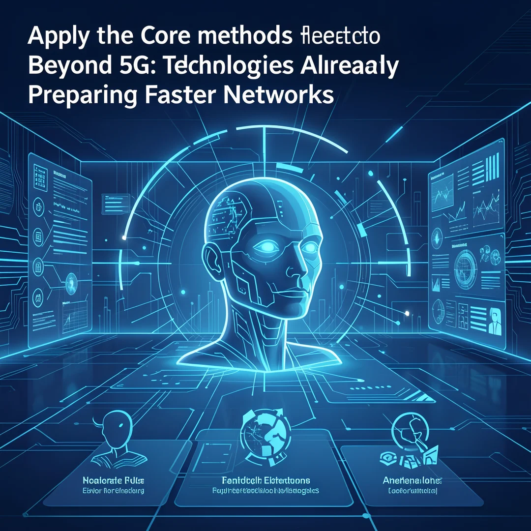 Step 5: Illustration for step: Apply the core methods related to Beyond 5G: Technologies Already Preparing f