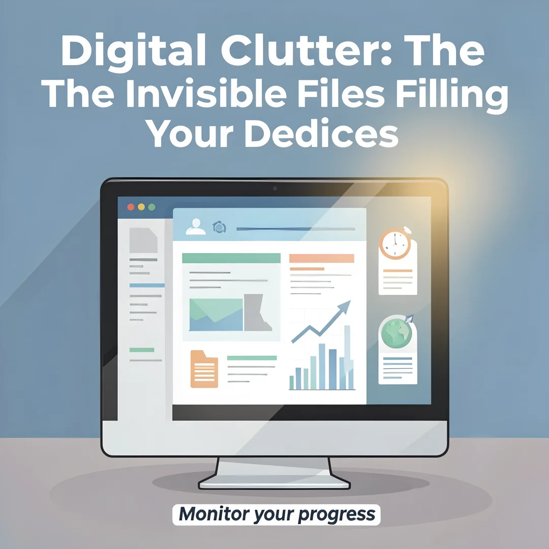 Step 6: Illustration for step: Monitor your progress related to Digital Clutter: The Invisible Files Filling