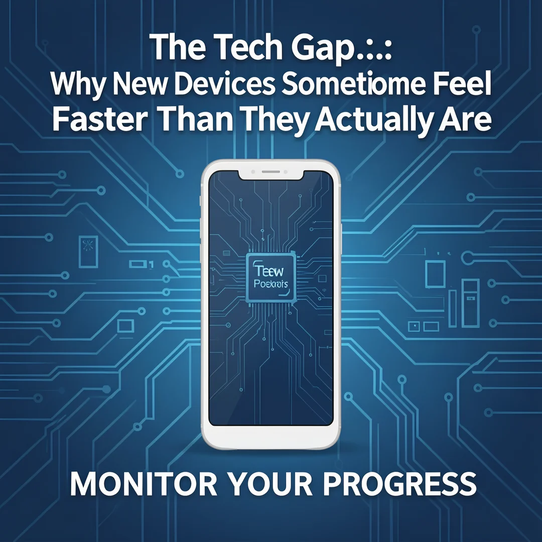 Step 6: Illustration for step: Monitor your progress related to The Tech Gap: Why New Devices Sometimes Feel