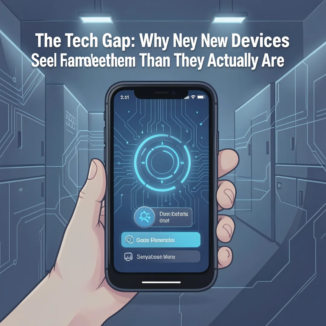 Step 7: Illustration for step: Address common challenges related to The Tech Gap: Why New Devices Sometimes 