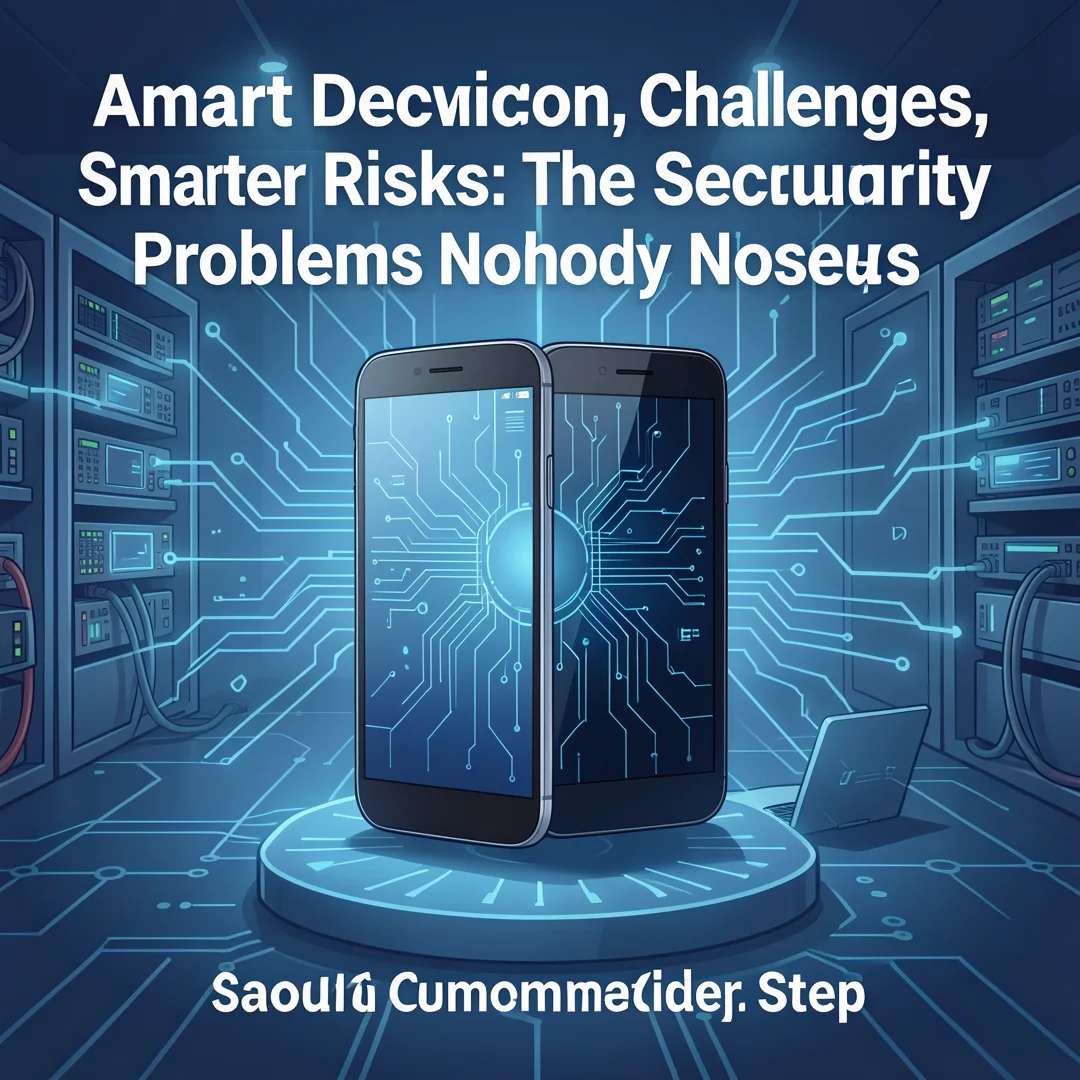 Step 7: Illustration for step: Address common challenges related to Smart Devices, Smarter Risks: The Securi