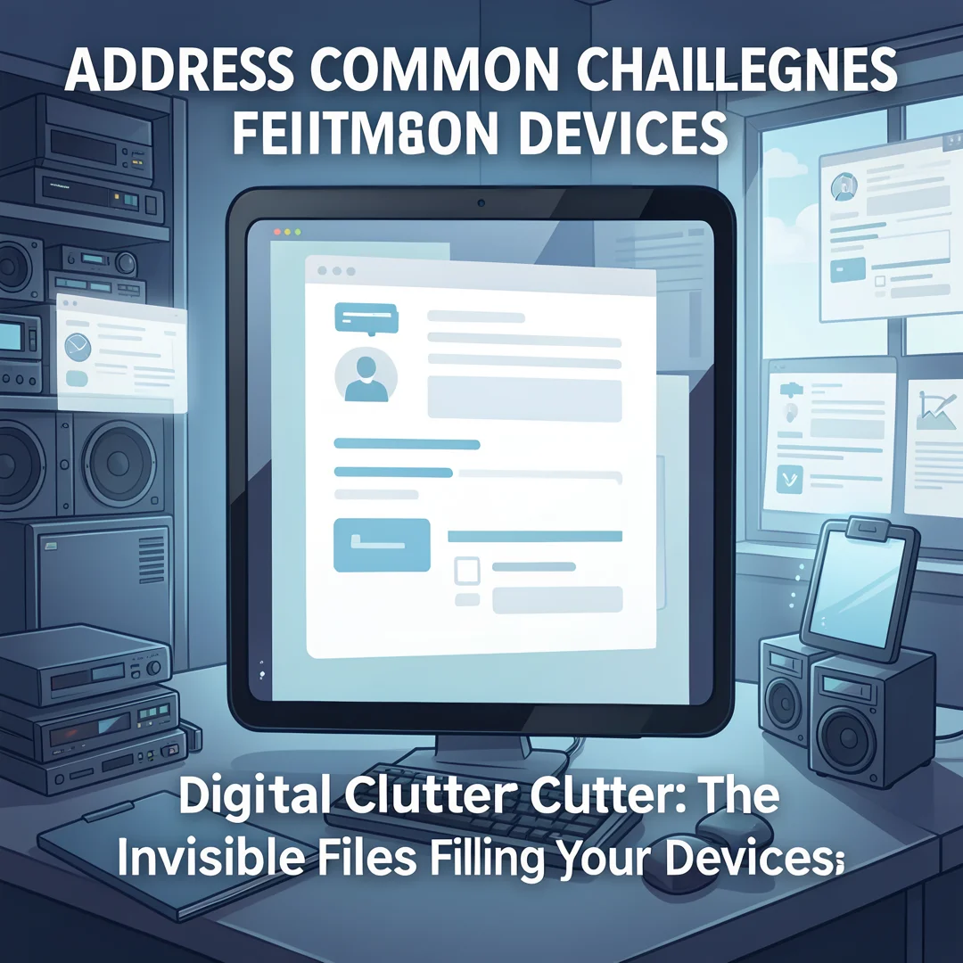 Step 7: Illustration for step: Address common challenges related to Digital Clutter: The Invisible Files Fil